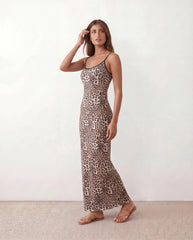 Anika Low Back Fitted Maxi Dress
