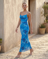 Cade | Lace-Up Maxi Dress