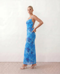 Cade | Lace-Up Maxi Dress