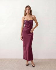 Sequin Slip Maxi Dress