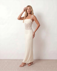 Jade | Lace Spaghetti Strap Maxi Dress