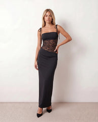 Jade | Lace Spaghetti Strap Maxi Dress