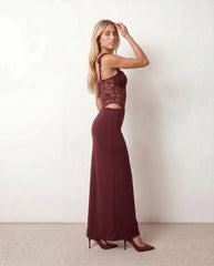 Jade | Lace Spaghetti Strap Maxi Dress