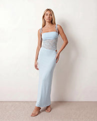 Jade | Lace Spaghetti Strap Maxi Dress