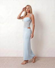 Jade | Lace Spaghetti Strap Maxi Dress