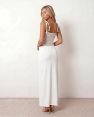 Jade | Lace Spaghetti Strap Maxi Dress