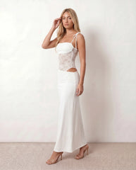 Jade | Lace Spaghetti Strap Maxi Dress