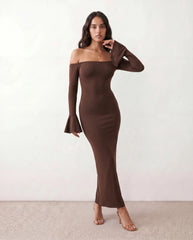 Catrina Mermaid Strapless Maxi Dress