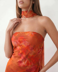 Blake | Strapless Sweetheart Maxi Dress