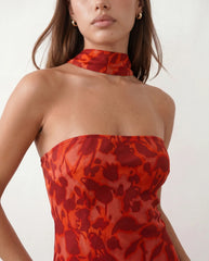 Blake | Strapless Sweetheart Maxi Dress