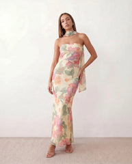 Blake | Strapless Sweetheart Maxi Dress