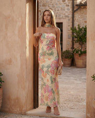 Blake | Strapless Sweetheart Maxi Dress