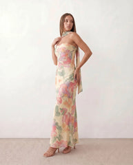 Blake | Strapless Sweetheart Maxi Dress