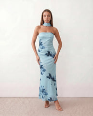 Blake | Strapless Sweetheart Maxi Dress