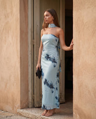 Blake | Strapless Sweetheart Maxi Dress