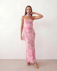 Blake | Strapless Sweetheart Maxi Dress