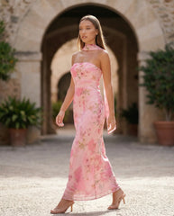 Blake | Strapless Sweetheart Maxi Dress
