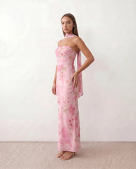 Blake | Strapless Sweetheart Maxi Dress