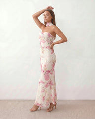 Blake | Strapless Sweetheart Maxi Dress