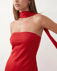 Blake | Strapless Sweetheart Maxi Dress