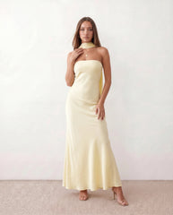 Strapless Sweetheart Gown Maxi Dress