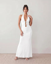 Ariadna Mermaid Halter Maxi Dress