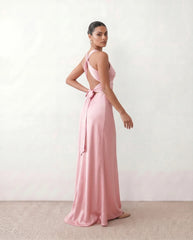 Piper | V-Neck Backless Maxi Dress