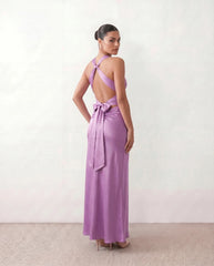 Piper | V-Neck Backless Maxi Dress