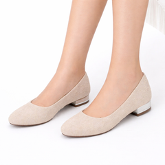 Bianca Rivers White Lace Bridal Flats