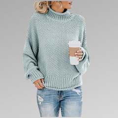 Valerianne | Elegant High-Neck Sweater