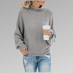 Valerianne | Elegant High-Neck Sweater