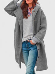 Emaryzahh | Cozy Button-Down Jacket