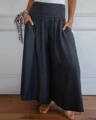 Wide Culotte Trousers