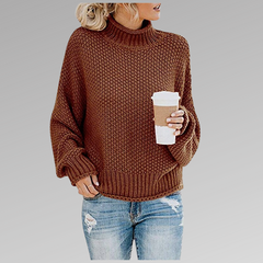 Valerianne | Elegant High-Neck Sweater