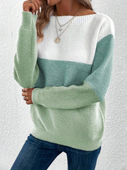 Elisabet | Cozy Patchwork Sweater