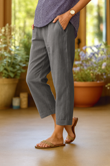 Basilla Wide-Leg Trousers