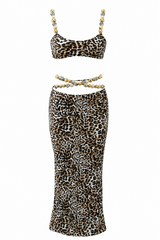 Leopard Comfortable Versatile Bikini Set