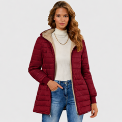 Paloma | Sherpa-Lined Longline Puffer Jacket