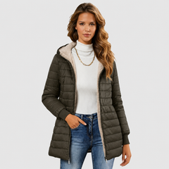 Paloma | Sherpa-Lined Longline Puffer Jacket