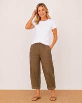 Basilla Wide-Leg Trousers
