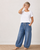 Wide Denim Jeans