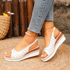 Sophia Platform Slingback Sandals