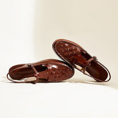 Renata Hayes Woven Slingback Sandals