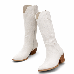 Miranda Cole Embroidered Cowboy Boots