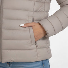 Quinn | Quilted Zip-Front Puffer Jacket