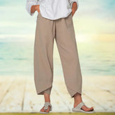 Loose Cotton Trousers