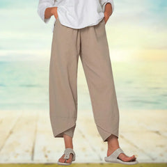 Loose Cotton Trousers