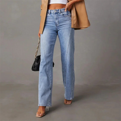 High-Waisted Jeans