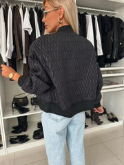 Celestine | Quilted Bomber Jacket
