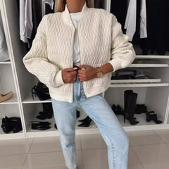Celestine | Quilted Bomber Jacket